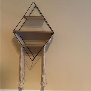 Diamond fringe wall art